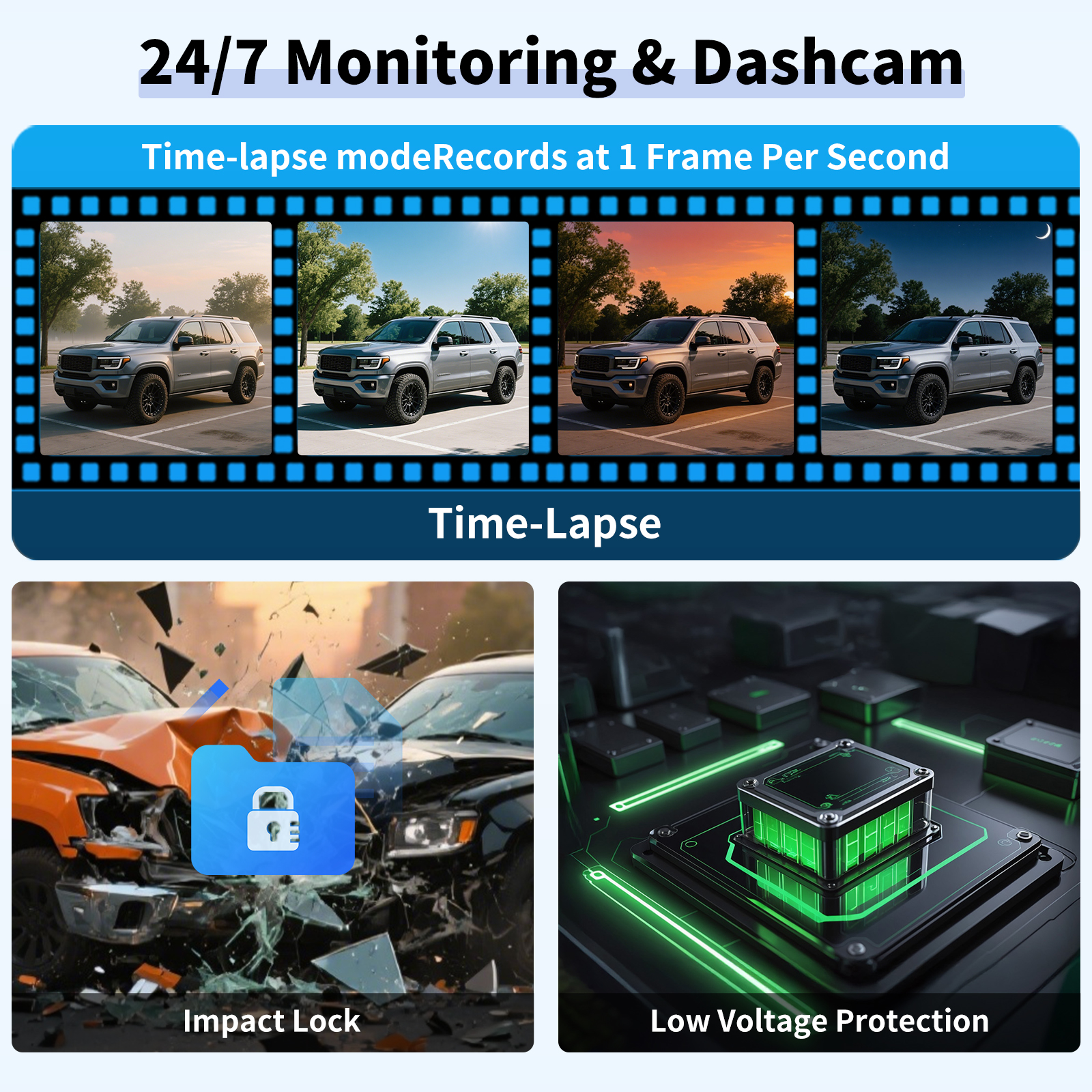 Sinjet H10 Pro Streaming Rearview Mirror – 4K + 60FPS