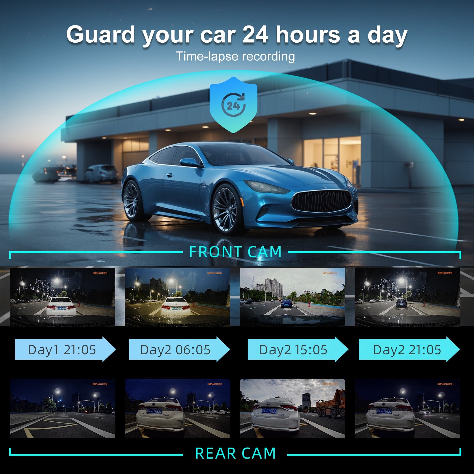 Sinjet H8 8.2'' HD Rear View auto Mirror Fit RAV4