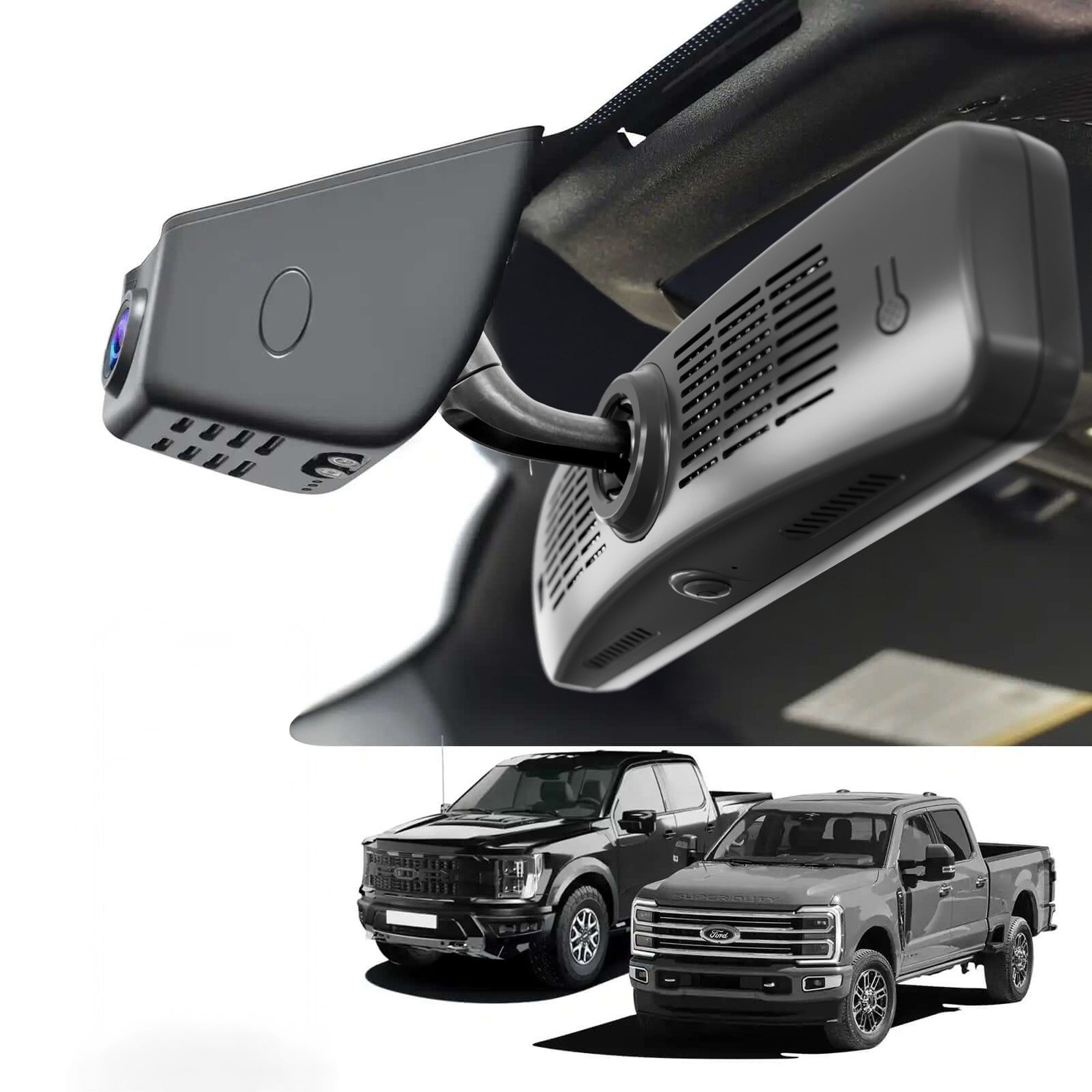 Sinjet H10 9.2'' 60FPS Rear View auto Mirror Fit F-150