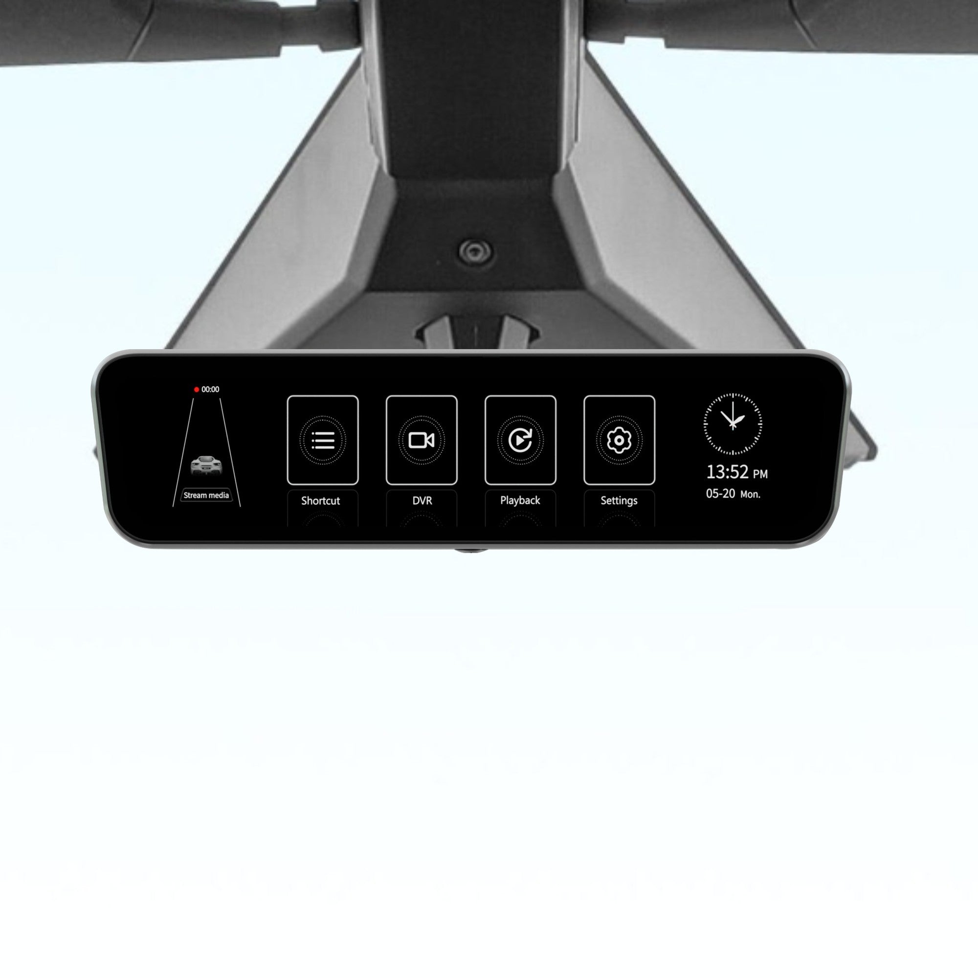 Sinjet H10 9.2'' 60FPS Rear View auto Mirror Fit Cybertruck