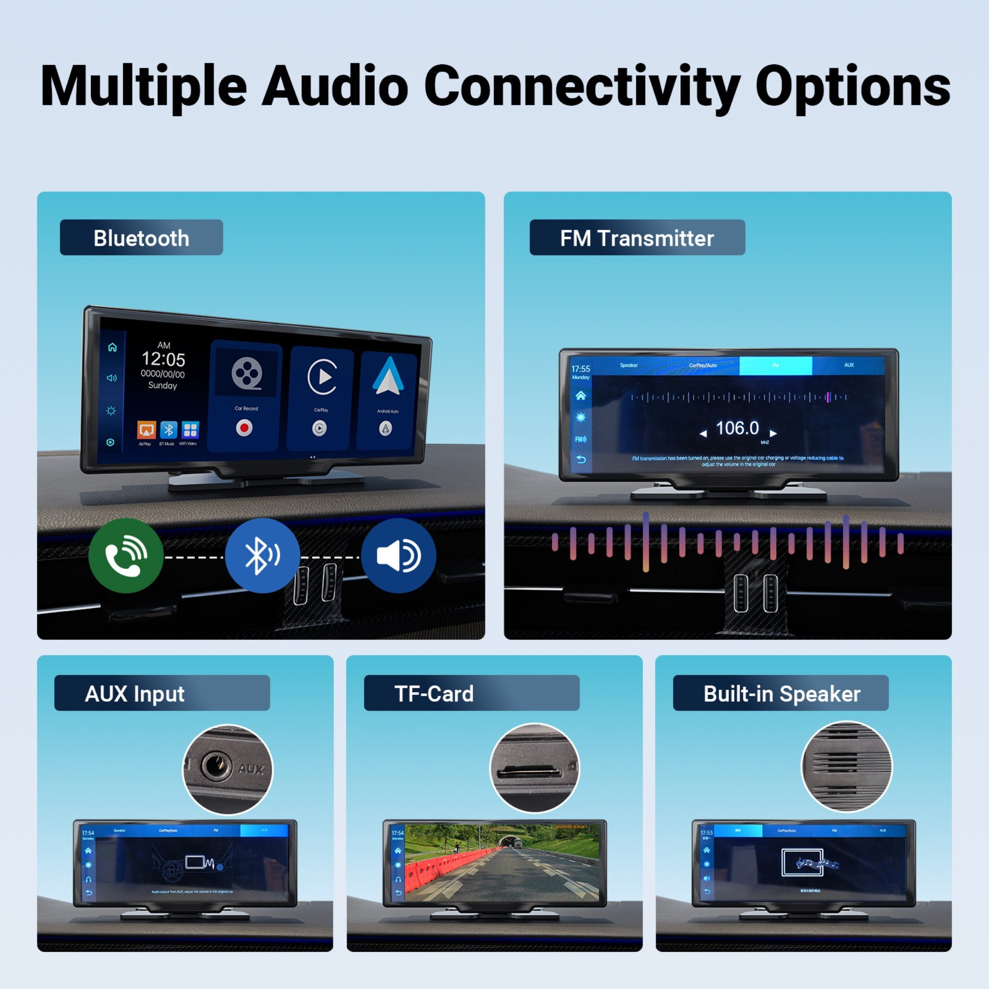 10.26'' Wireless Carplay Screen