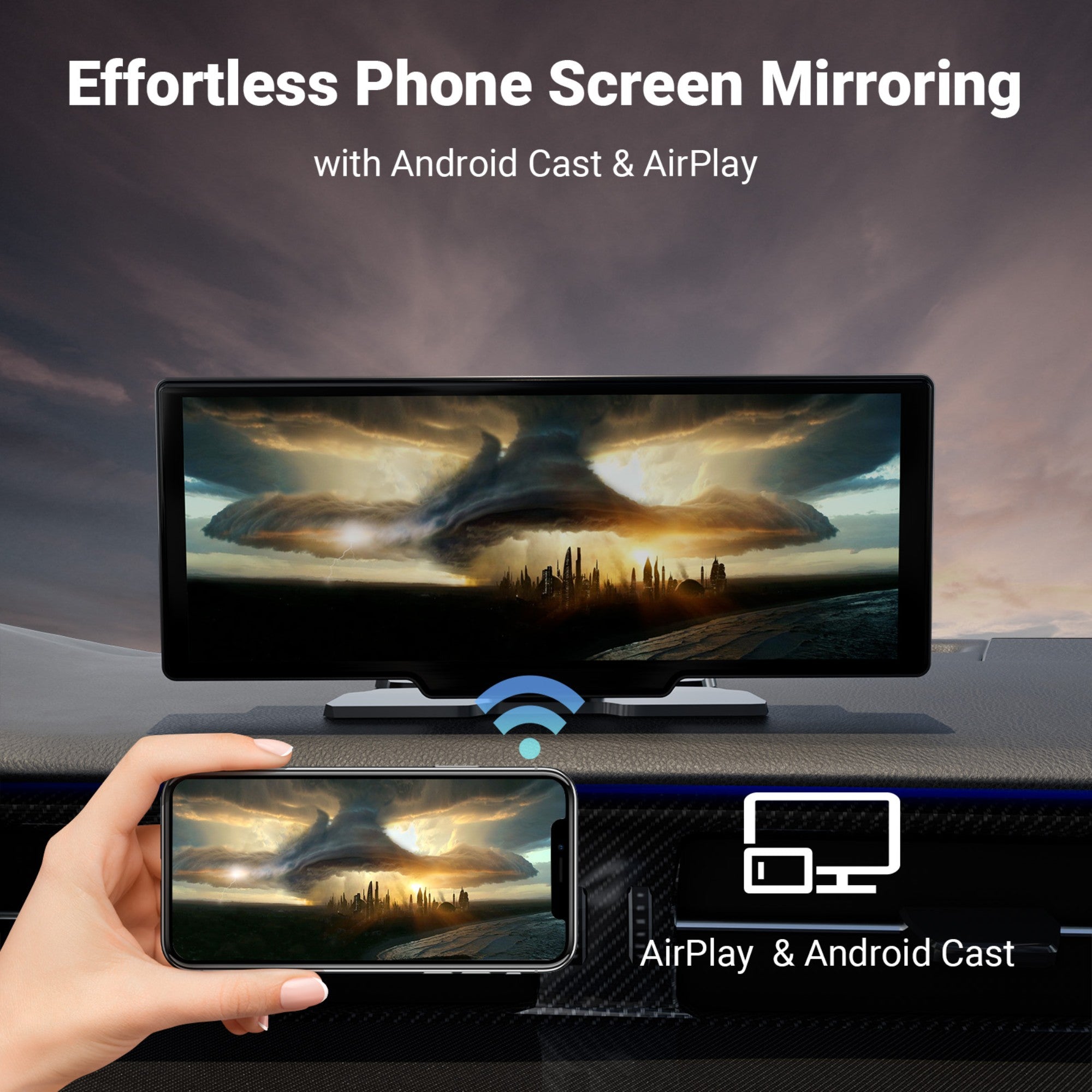 10.26'' Wireless Carplay Screen