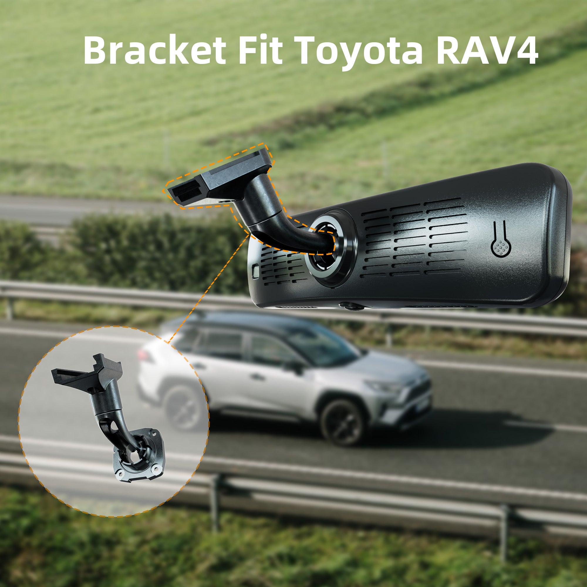 Sinjet H8 8.2'' HD Rear View auto Mirror Fit RAV4